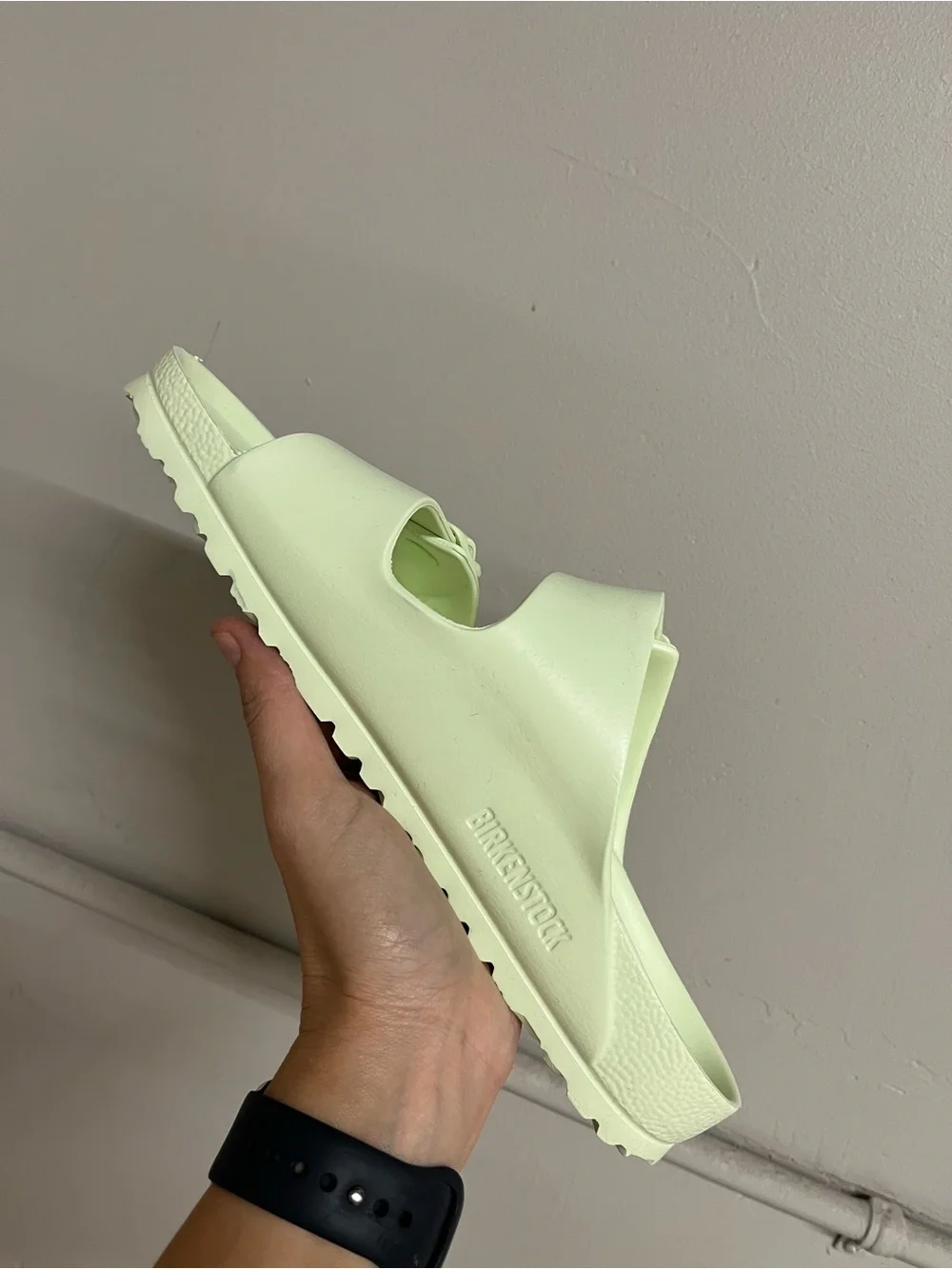 Birkenstock Arizona EVA Sandals in Pale Mint - Picture 3 of 4
